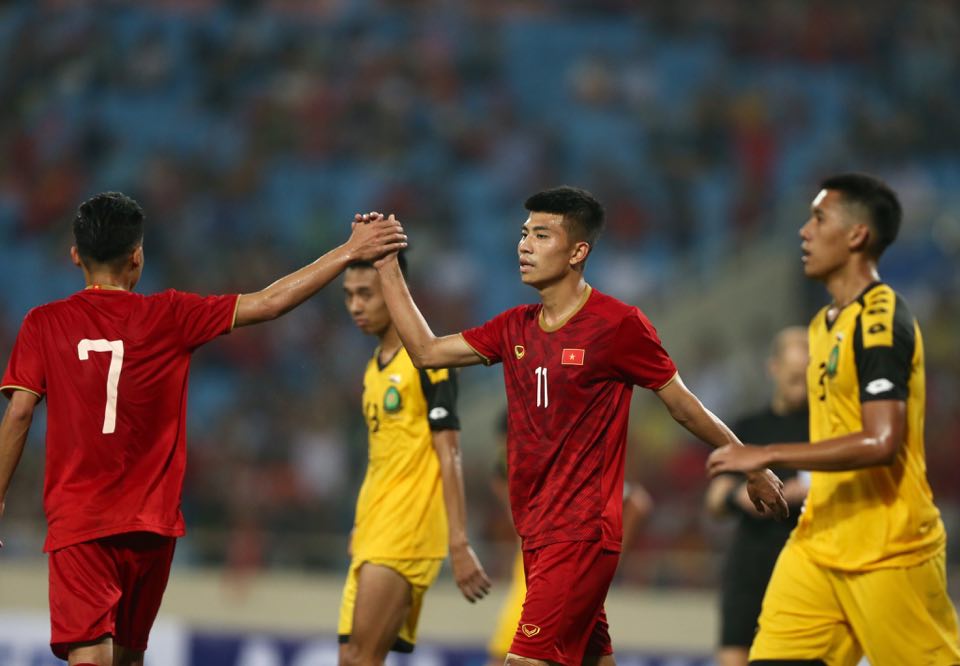 U22-Viet-Nam-vs-U22-Brunei-Khoi-dau-thuan-loi-16h00-ngay-25-11-SEA-Games-30-2