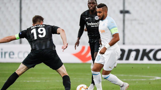 Dimitri Payet of Marseille during the Europa League match between Marseille and Eintracht Frankfurt at Stade Velodrome on September 20, 2018 in Marseille, France. (Photo by Wallis/Icon Sport)